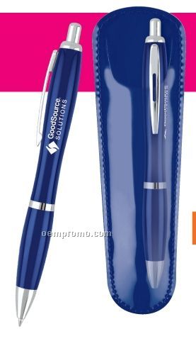 Bold Color Curvaceous Pen/ Pencil Set