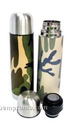 Camouflage 16 Oz. Vacuum Bottle