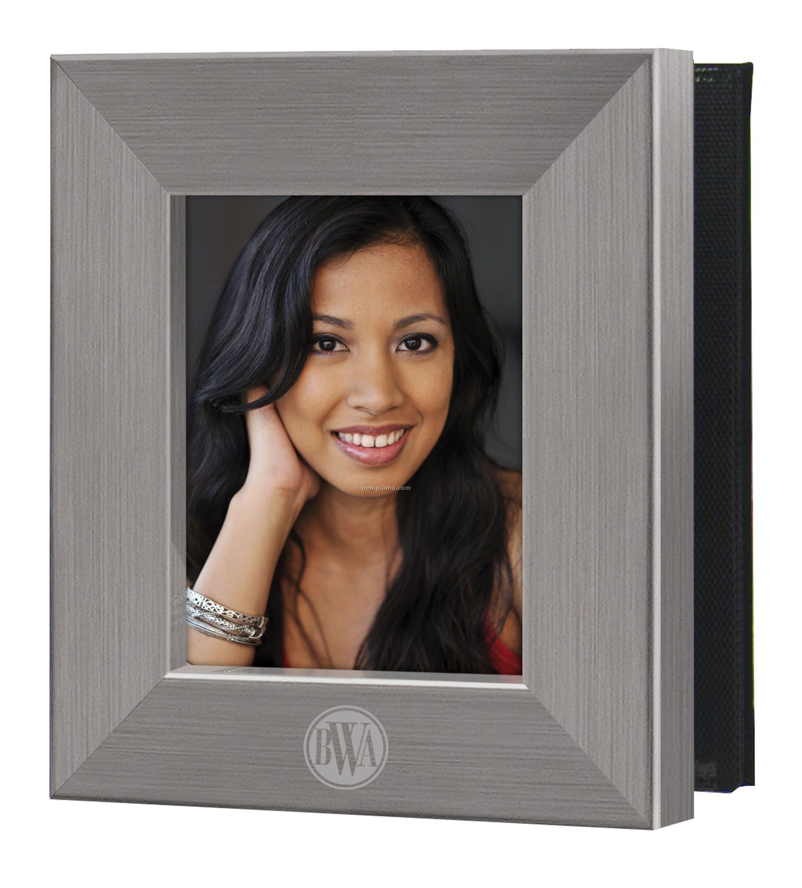 4"X6" Architectural Stainless Steel Photo Frame/ Album