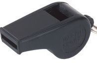 Large Black Plastic Whistle