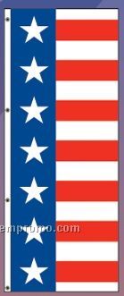 America Forever Free Flying Drape Banners (Star/Stripes)
