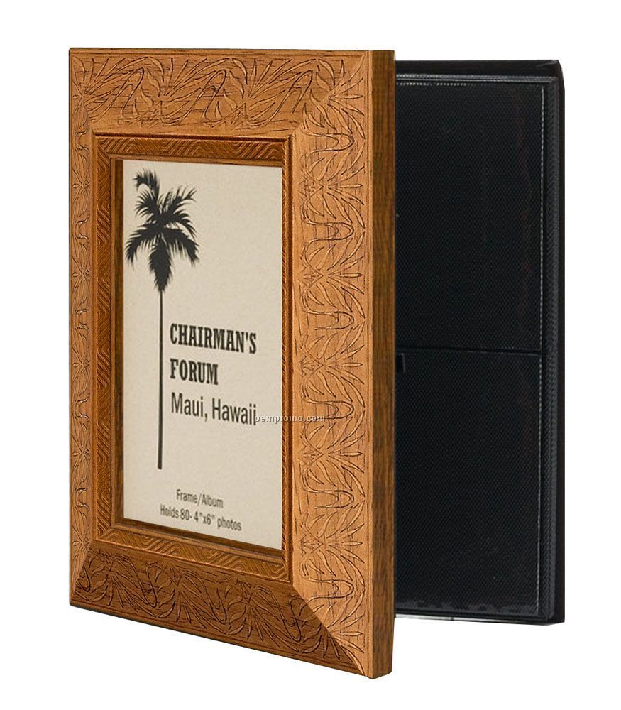 Embossed Tropical Large Picture Frame/ Photo Album