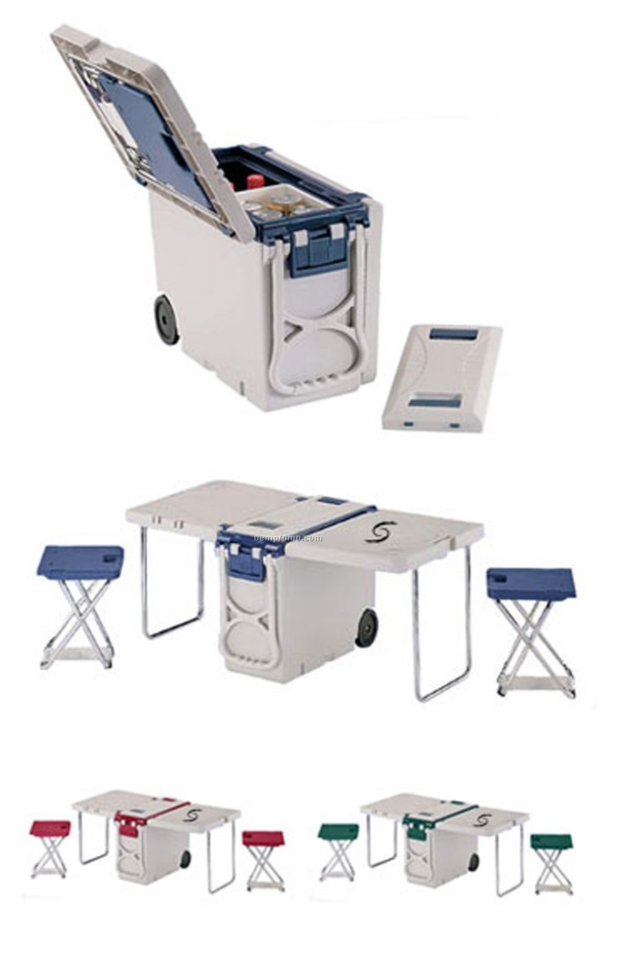 Cooler With Table And Chairs