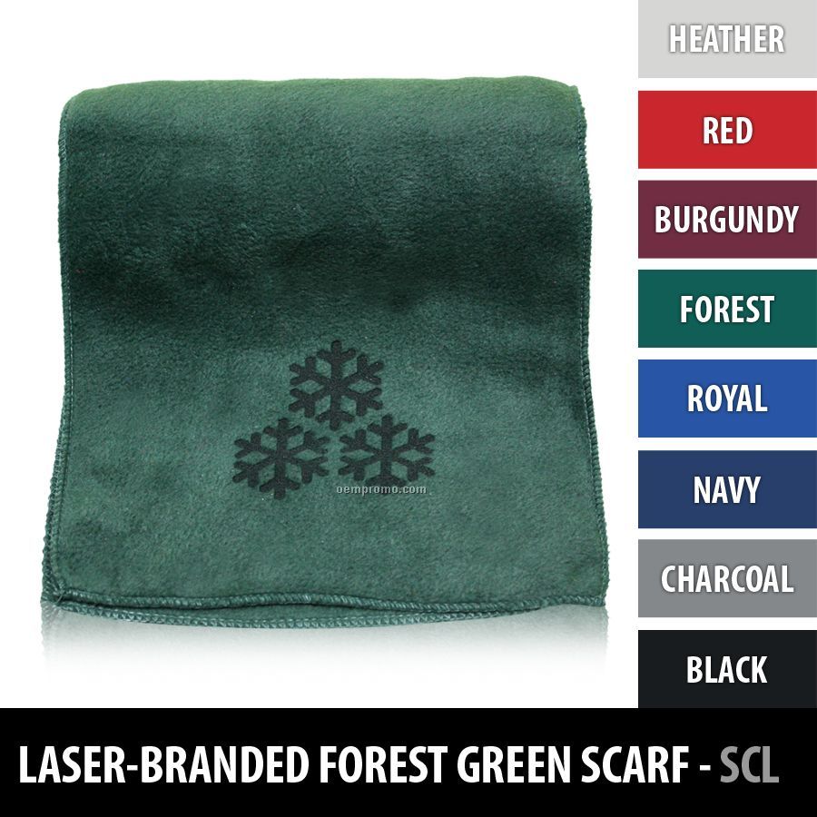 Fleece Scarf - Laser-branded