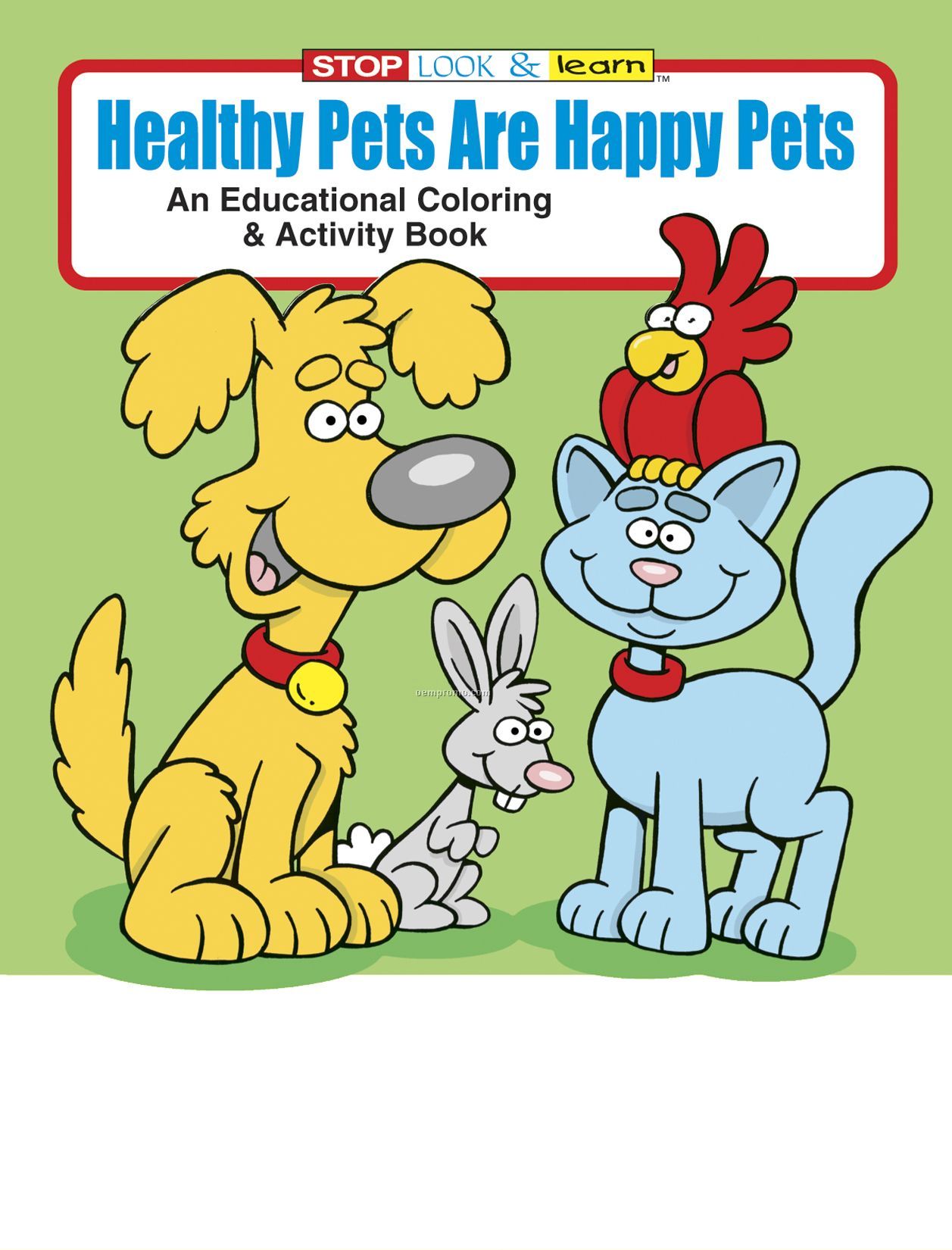 Healthy Pets Are Happy Pets Coloring Book Fun Pack