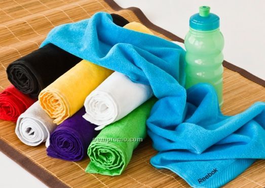 Colored Reebok Signature Workout Towel