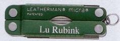 Leatherman Micra Pocket Multi Tool In Colors / Green