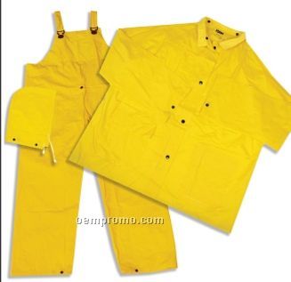 Yellow 3 Piece Rainsuit (.25mm)