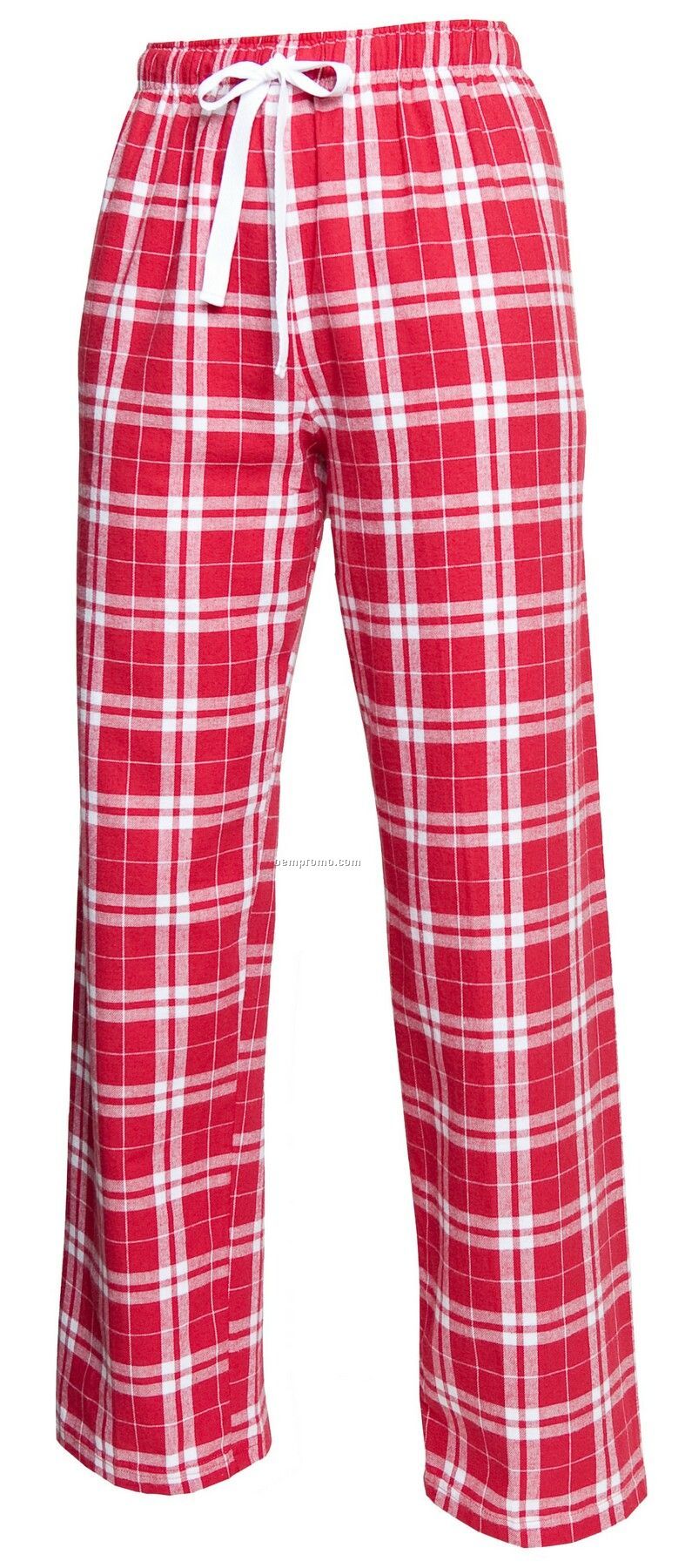 Youth Team Pride Flannel Pant In Cardinal Red & White Plaid