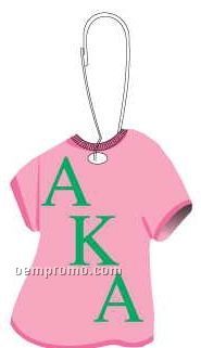 Alpha Kappa Alpha Sorority T Shirt Zipper Pull