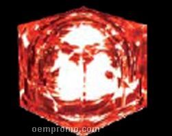 Blank Red Crystal Light Up Ice Cubes