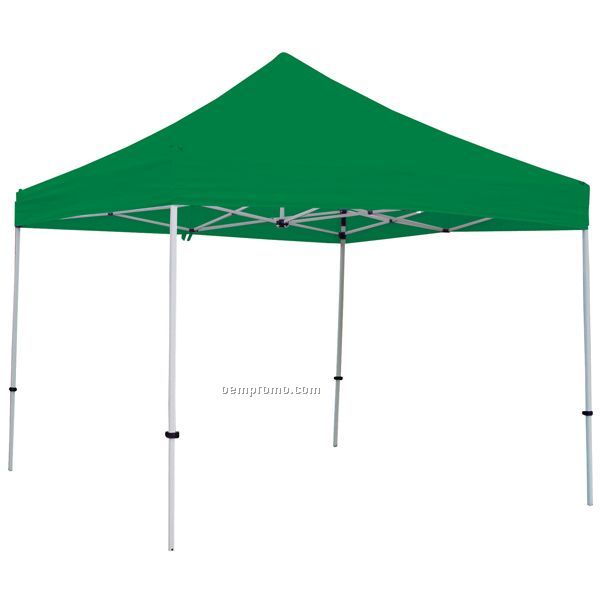 Deluxe 10' Square Green Tent - Unimprinted