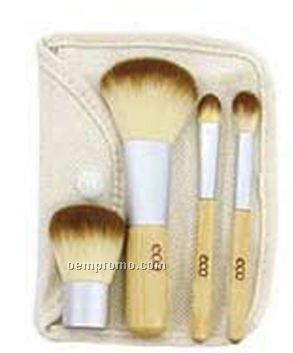 Sustainable Bamboo Cosmetic Brush Sets (Style A)