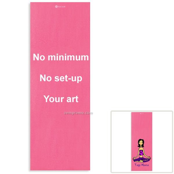 Customizable Gaiam Yoga Mat