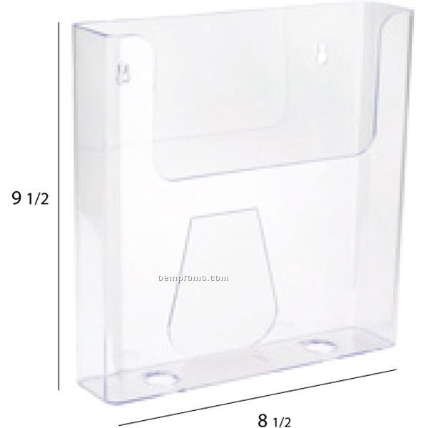 Single Pocket Counter Top Brochure Holder Fitd 8 1/2 X 11