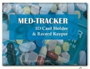 Med-tracker Id Card Holder & Record Keeper