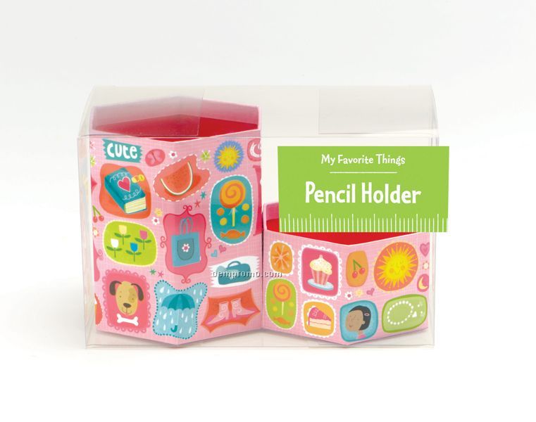 My Favorite Things Double Pencil Holder