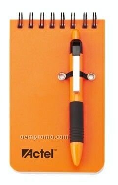 Peewee Mini Pen & Double Spiral Bound Notebook Combo