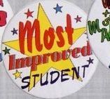 Stock Recognition Button - Most Improved Student