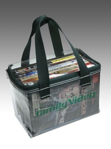 Transparent Vinyl DVD Carrier Tote (China)