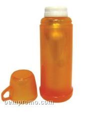20 Oz. Plastic Coated Vacuum Flask