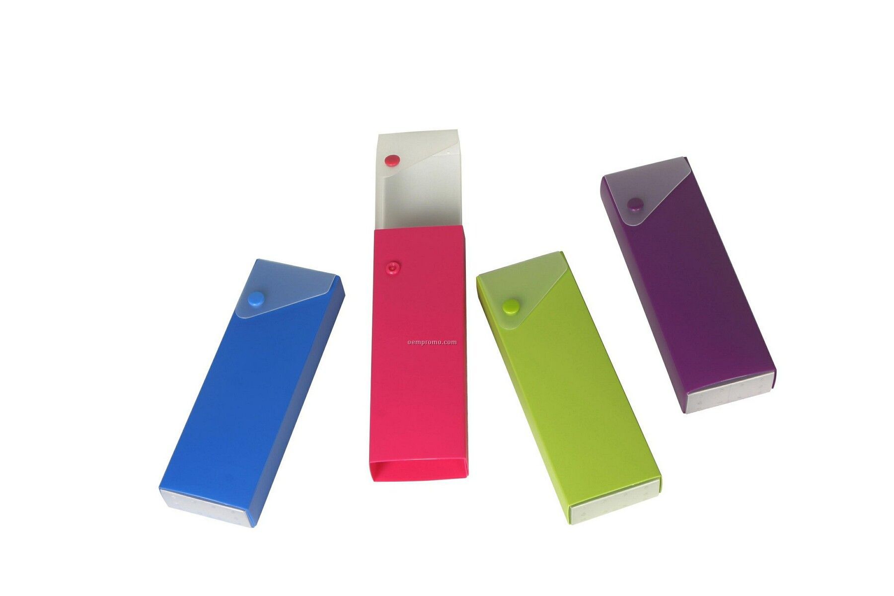 Assorted Pack Neon Slide Pencil Box