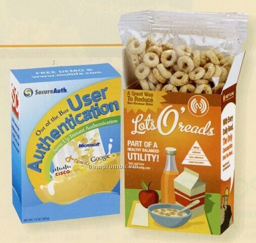 Cheerios In Custom Cereal Box