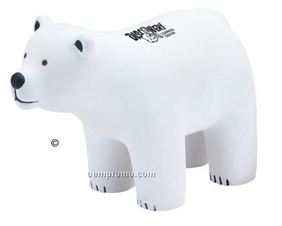 Polar Bear Squeeze Toy