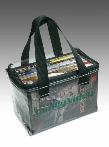 Transparent Vinyl DVD Carrier Tote (Usa)