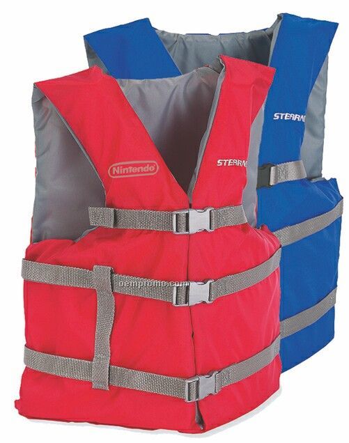 Adult Boating Vest/ Life Jacket (Printed)
