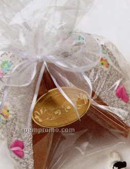 Fortune Cookie Dipped In Dark Chocolate/ Bag Of 1 (Wedding/ Anniversary)