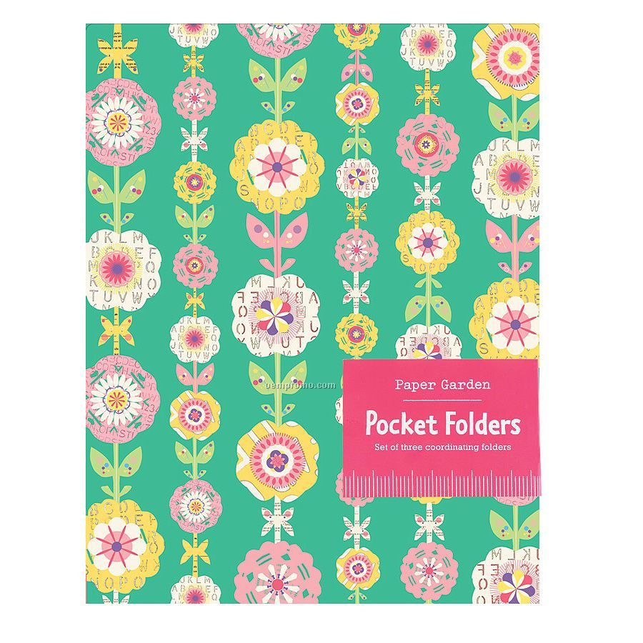 Paper Garden Pocket Folders