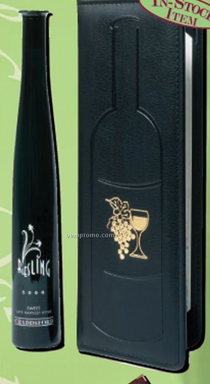 Wine Bottle Menu Cover - Stock