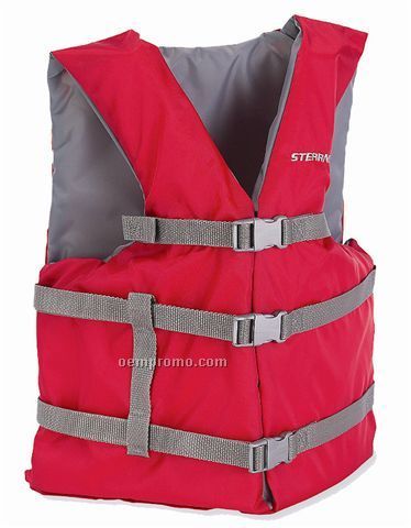 Adult Boating Vest/ Life Jacket (Blank)