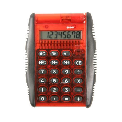 Robotic Calculator - Red