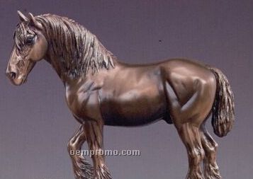 Shire Mare Trophy - Oblong Base (8"X8.5")