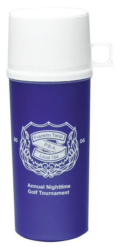 16 Oz. Foam Insulated Thermal Bottle With Cup