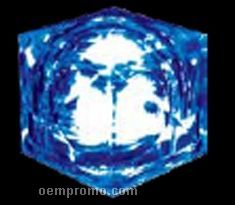 Blank Blue Crystal Light Up Ice Cubes