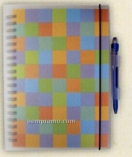 Large Clearviewwrap Journal (7"X10") Refillable