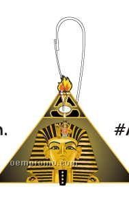 Alpha Phi Alpha Fraternity Pyramid Zipper Pull