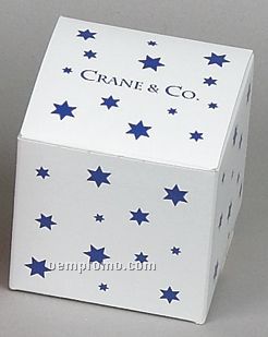 Black Chipboard Gift Box - Lid Only (3"X3"X3")