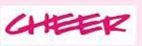Cheer In Stock Ink Transfers In Fuchsia Pink