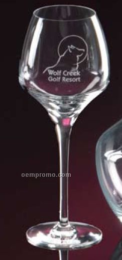 12 Oz. Woodstock Collection 24% Lead Crystal Wine Glass