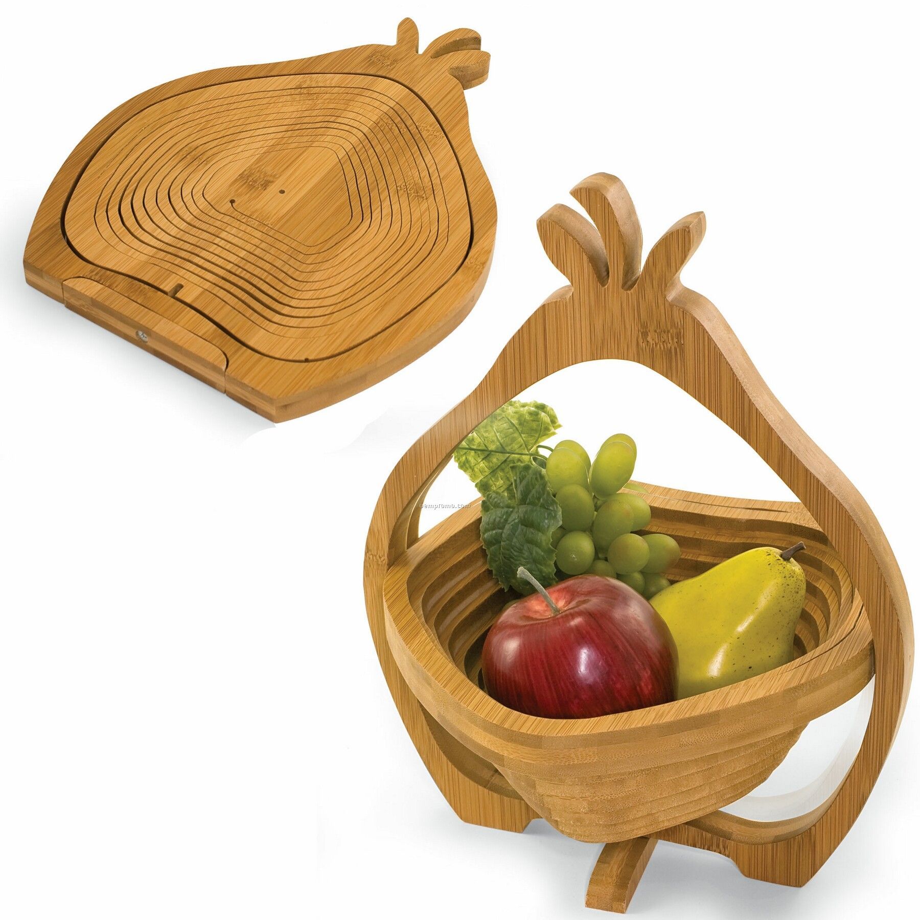 Contour Pear Shaped Fruit Basket / Trivet
