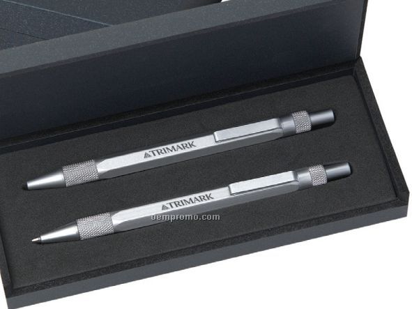 Stargate Metal Ballpoint Pen/Mechanical Pencil Gift Set