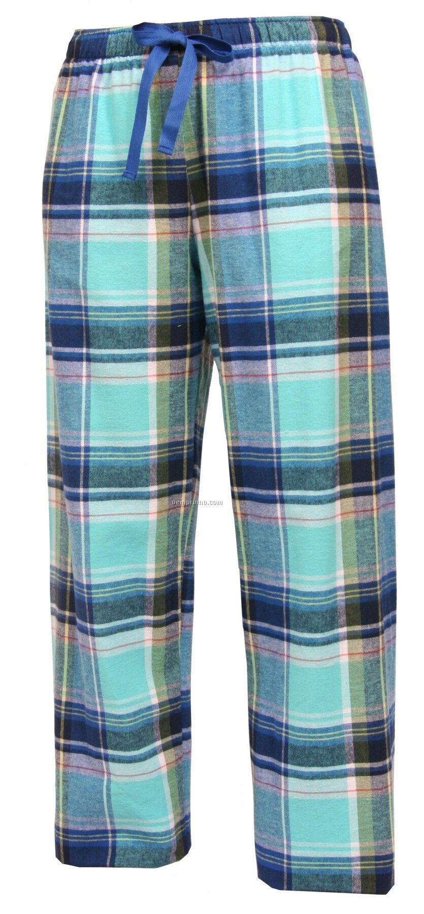 Youth Marina Plaid Fashion Flannel Pant With Tie Cord