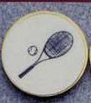 7/8" (Tennis General) Lapel Pins - Medallions Stock Kromafusion