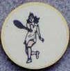 7/8" (Tennis/Female) Lapel Pins - Medallions Stock Kromafusion