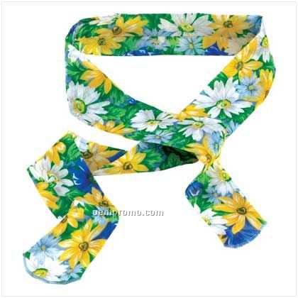 Floral Body Cooling Neck Wrap