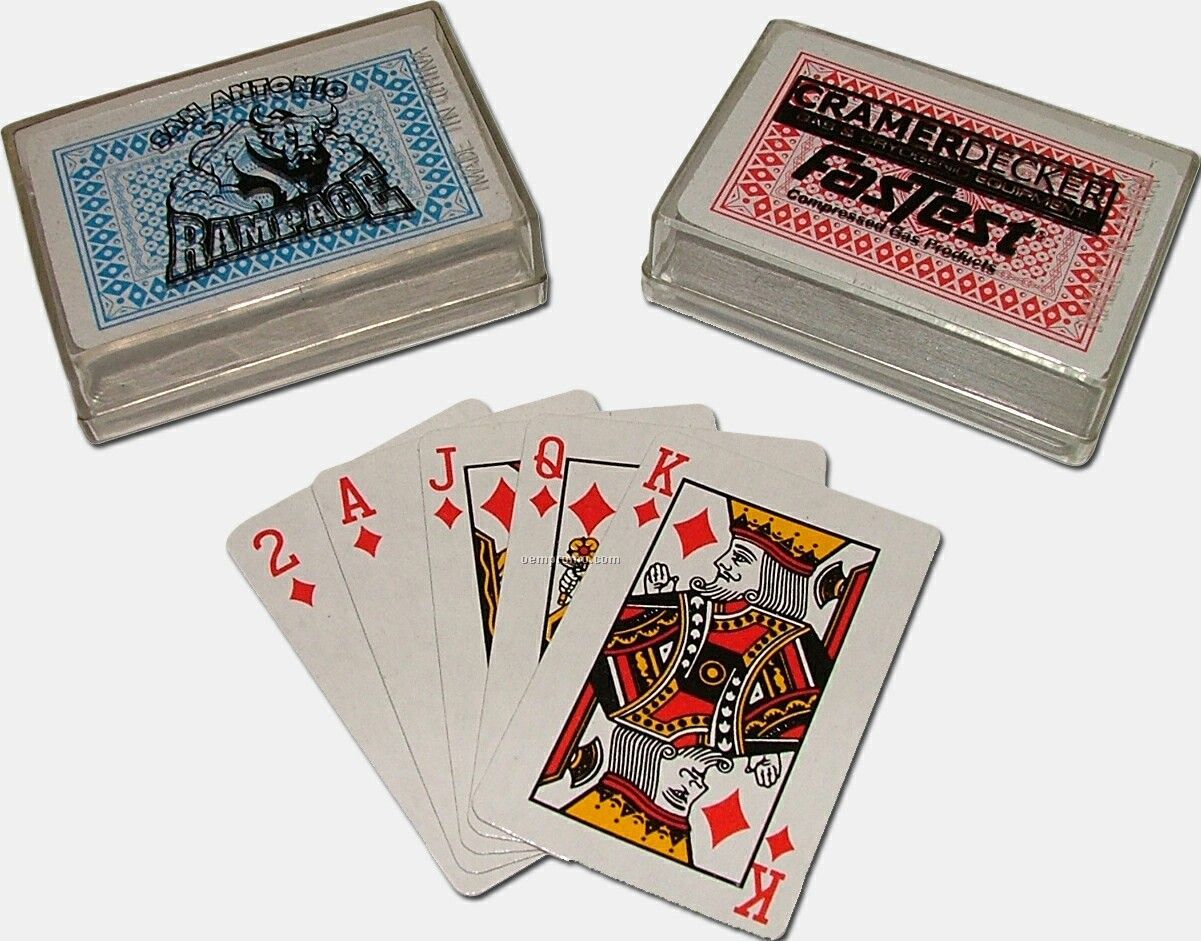 2 1/2" Delightful Compact Miniature Playing Card Deck